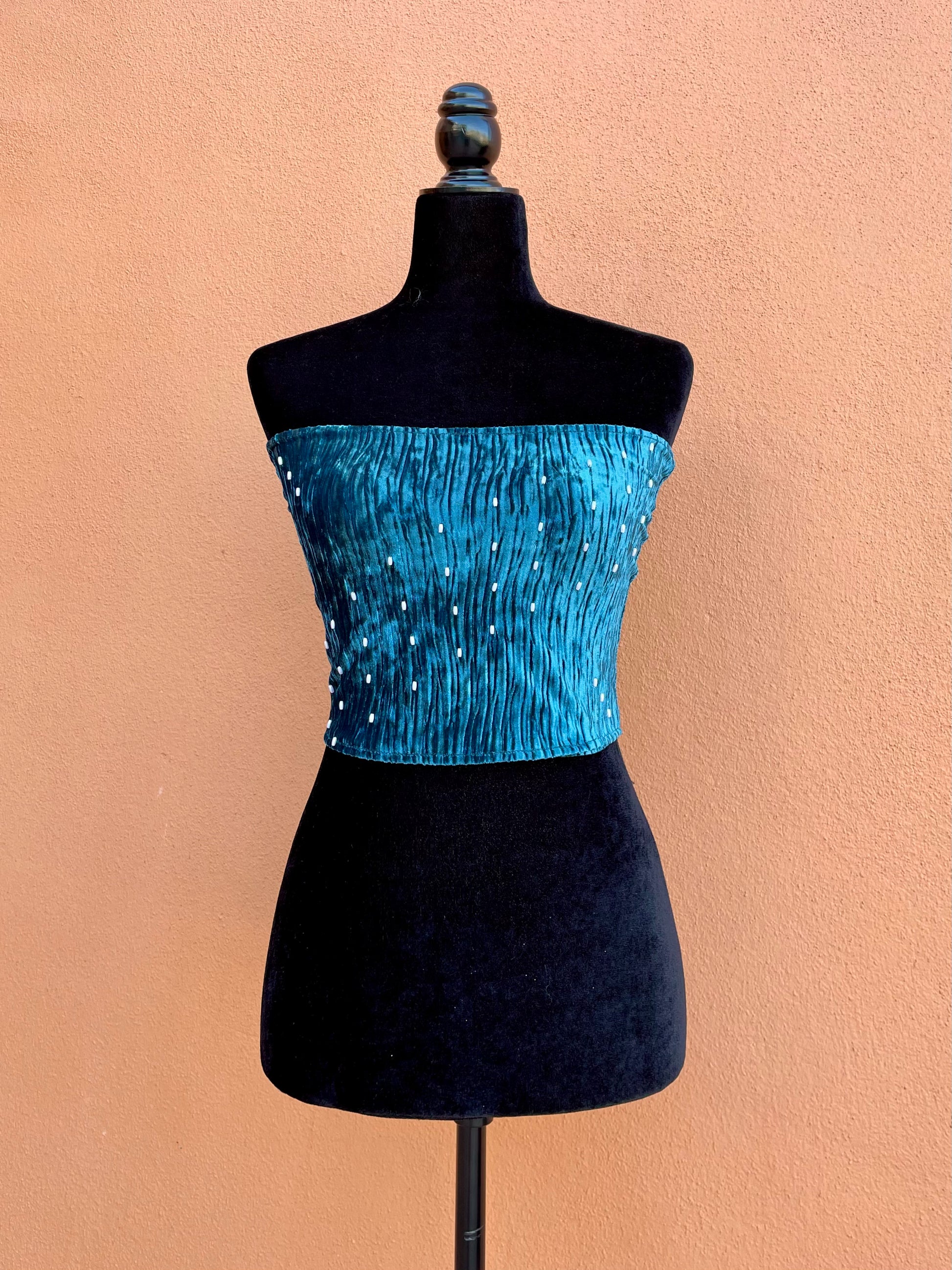 Beaded Movement Tube Top