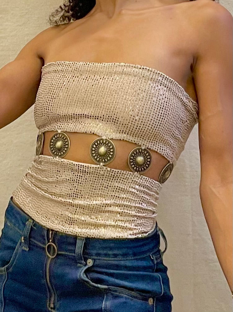 Medina Medallion Tube Top