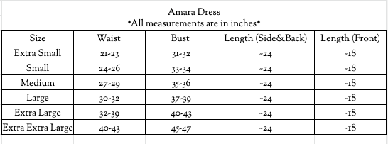Amara Dress