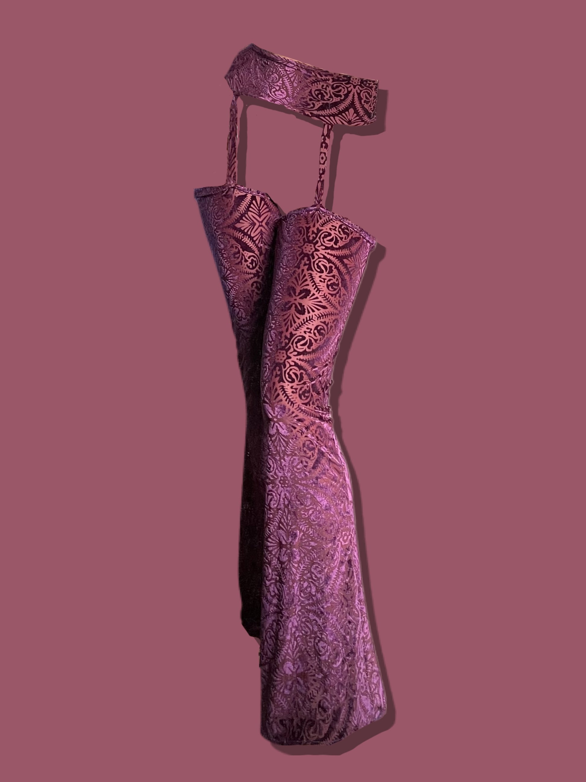 Burnout Velvet Chaps