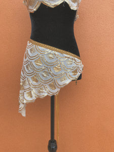 Festonné Wrap Skirt