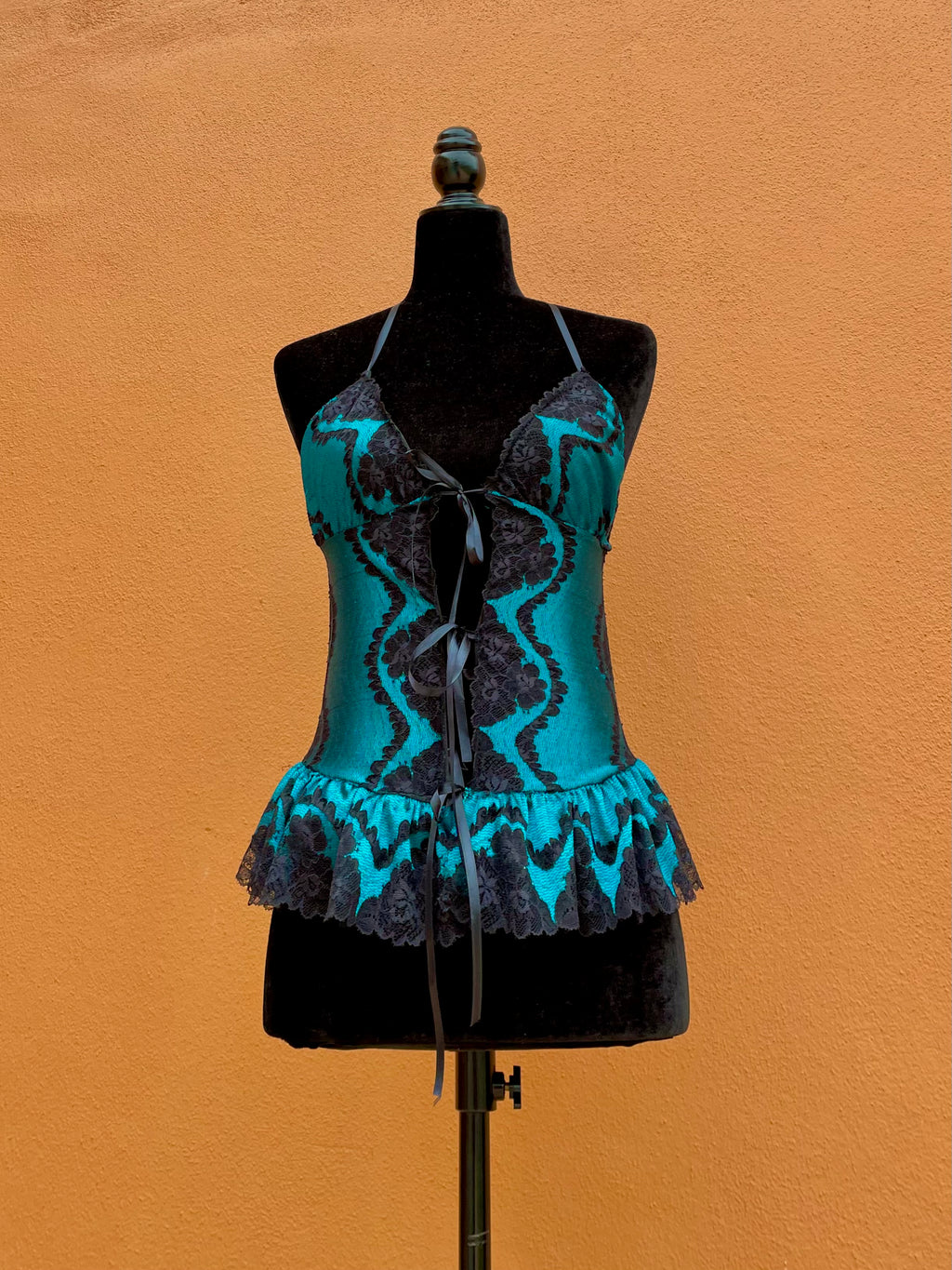 Lace Ruffle Top