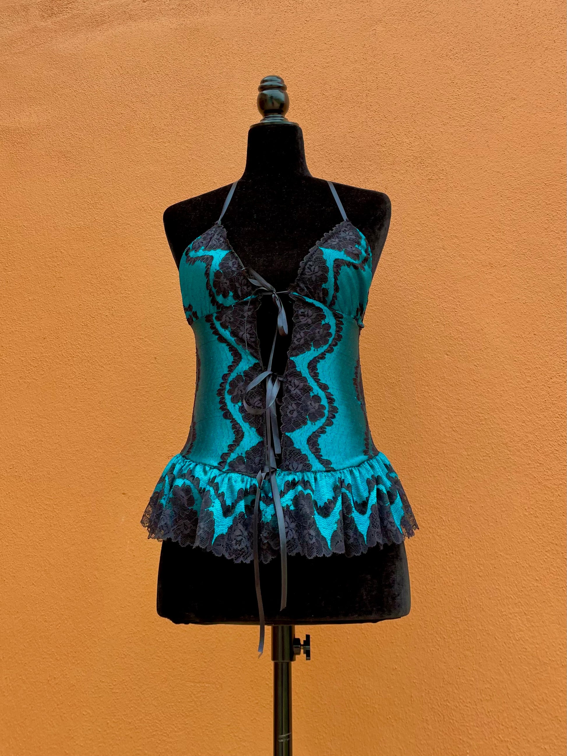 Lace Ruffle Top
