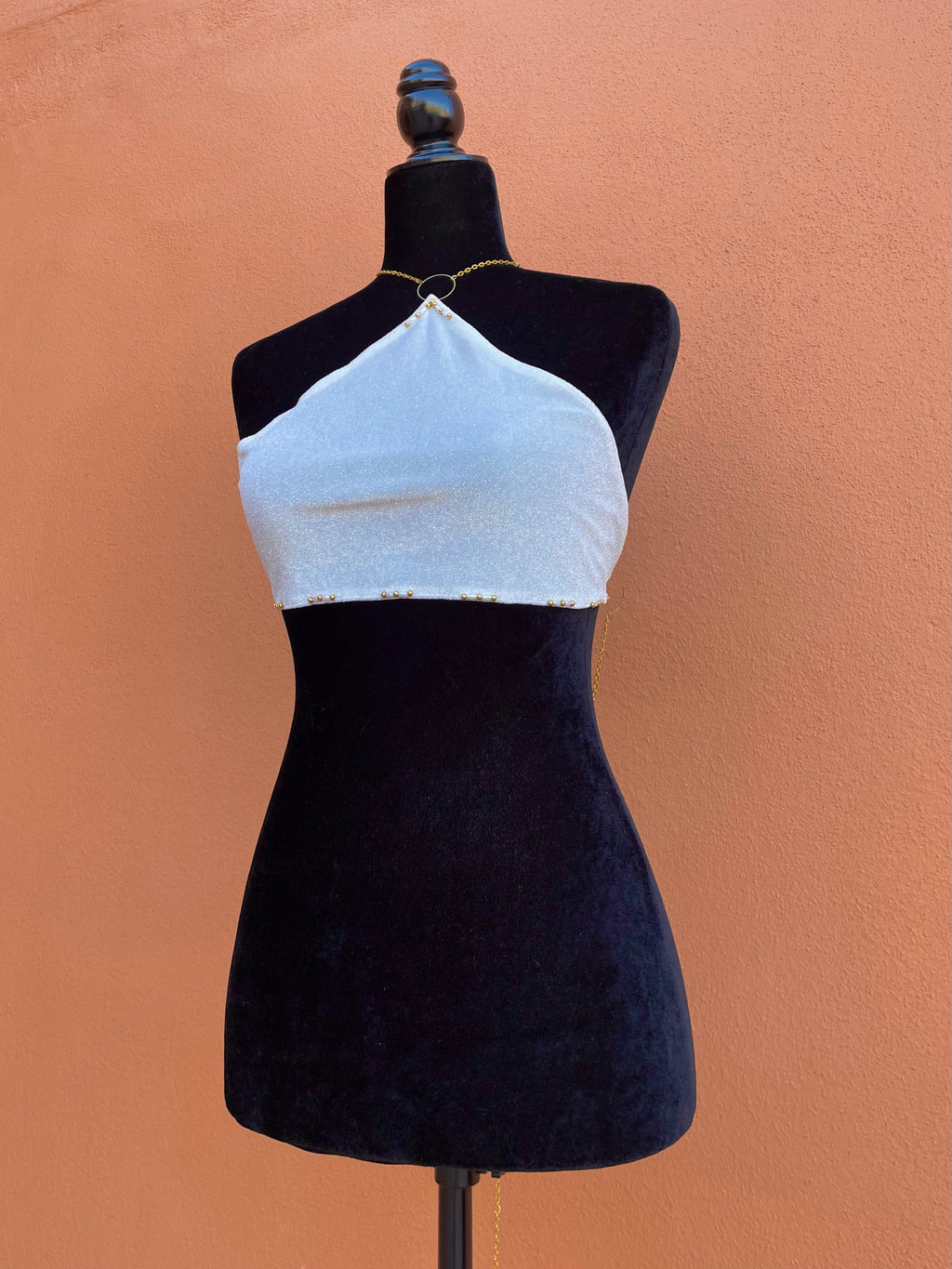 Snow Queen Beaded Halter