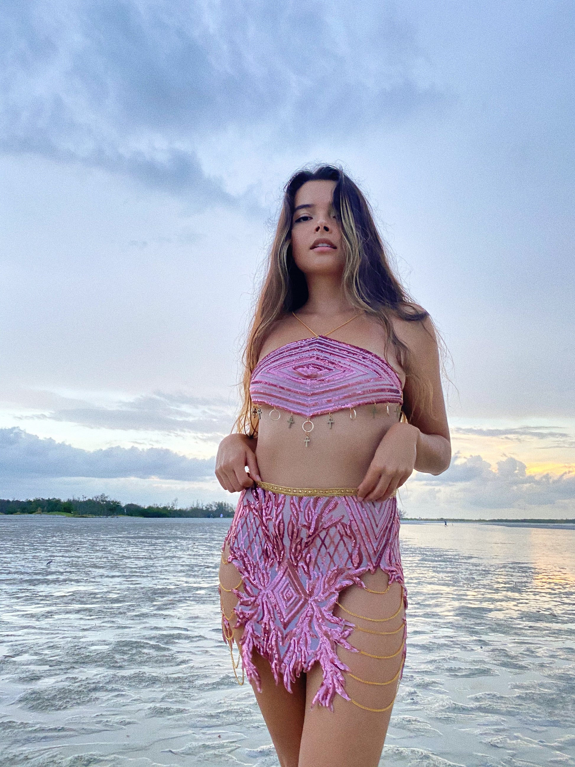 Princess Palace Skirt Pink