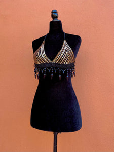 Triangle Top Black/Gold