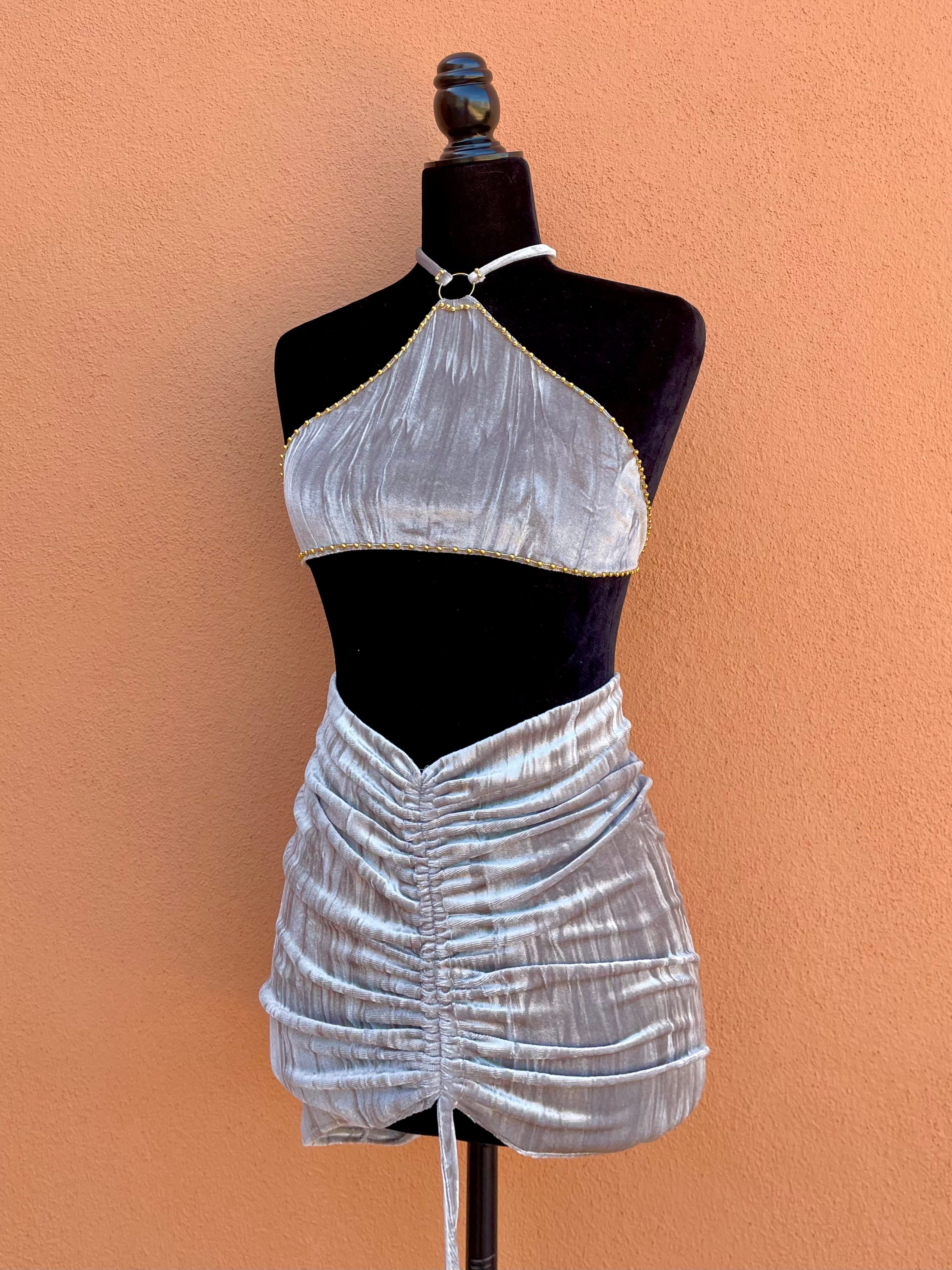 Ancient Shine Rouche Skirt