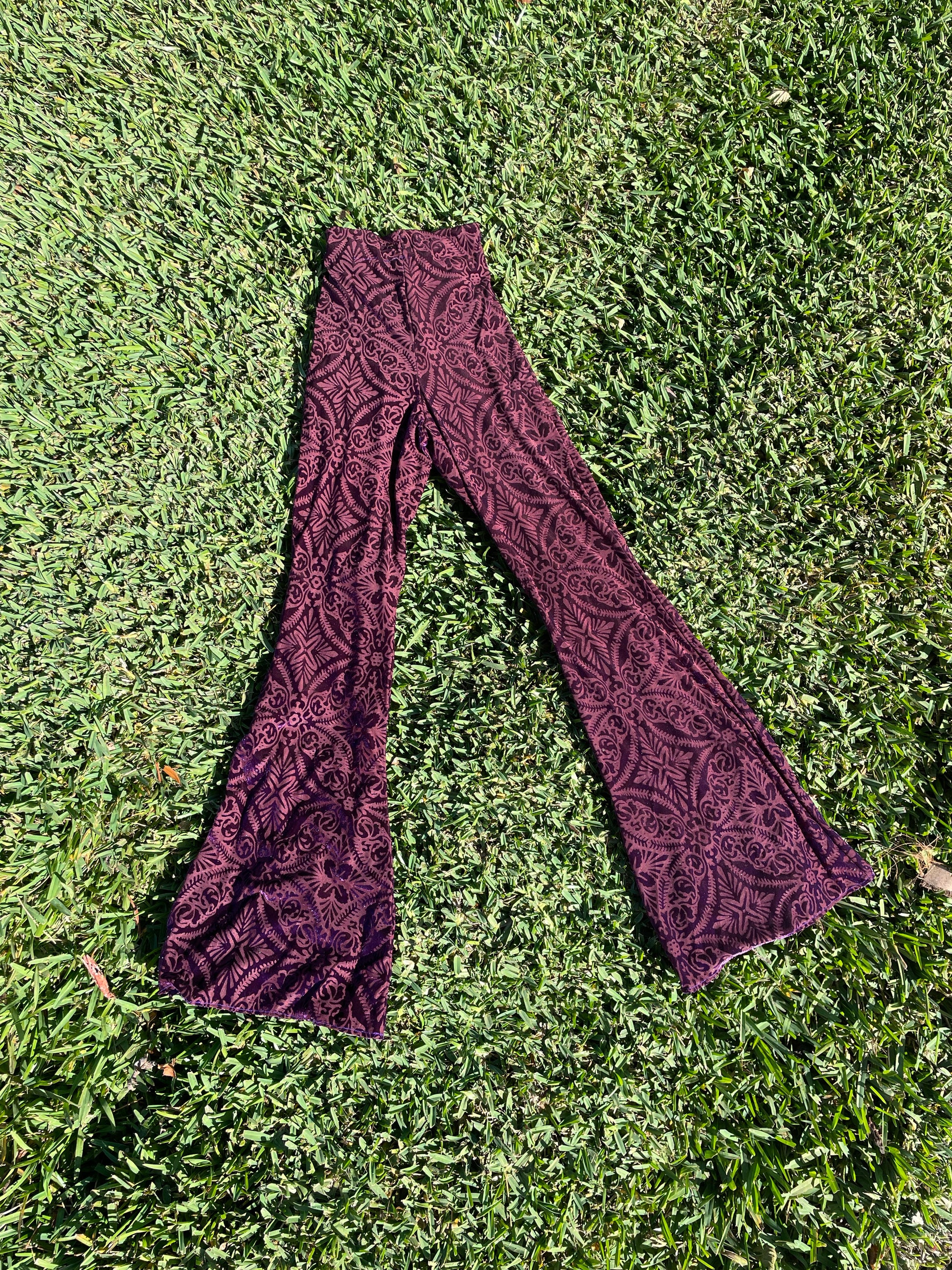 Burnout Velvet Pants