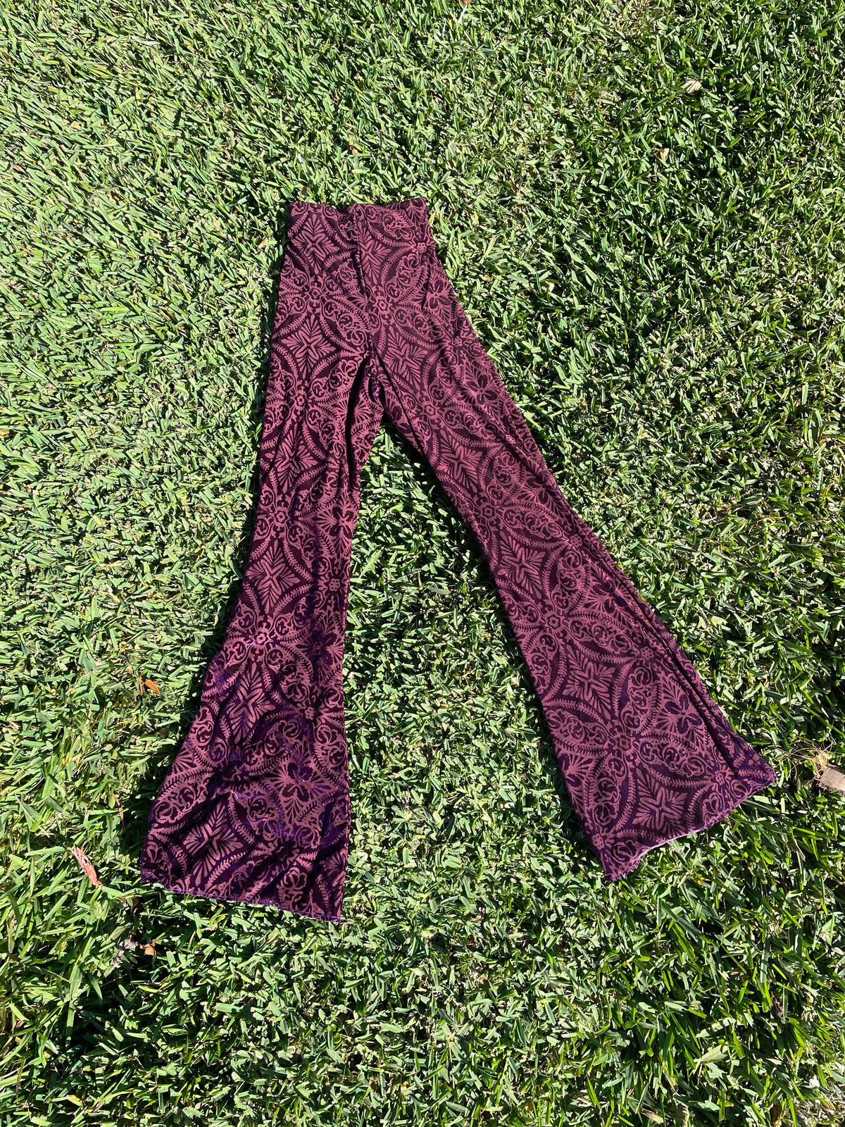 Burnout Velvet Pants