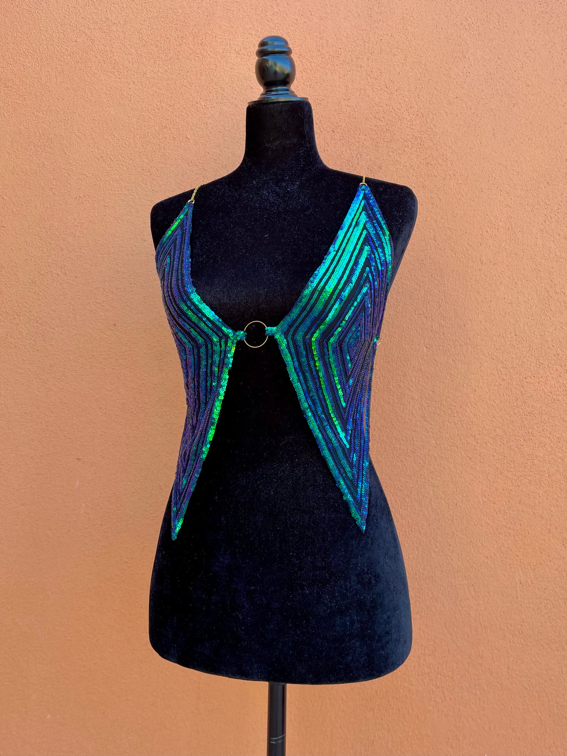 Diamond Top Green/Blue