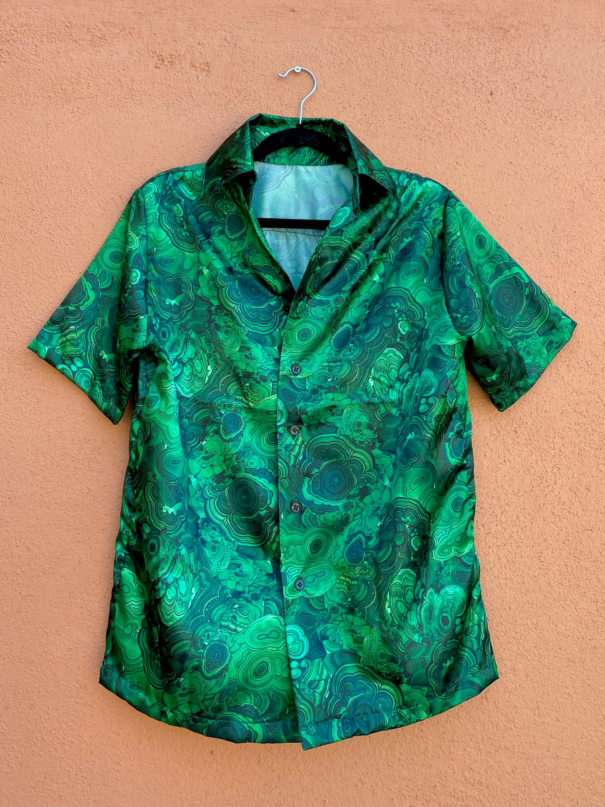 Malachite Button Up