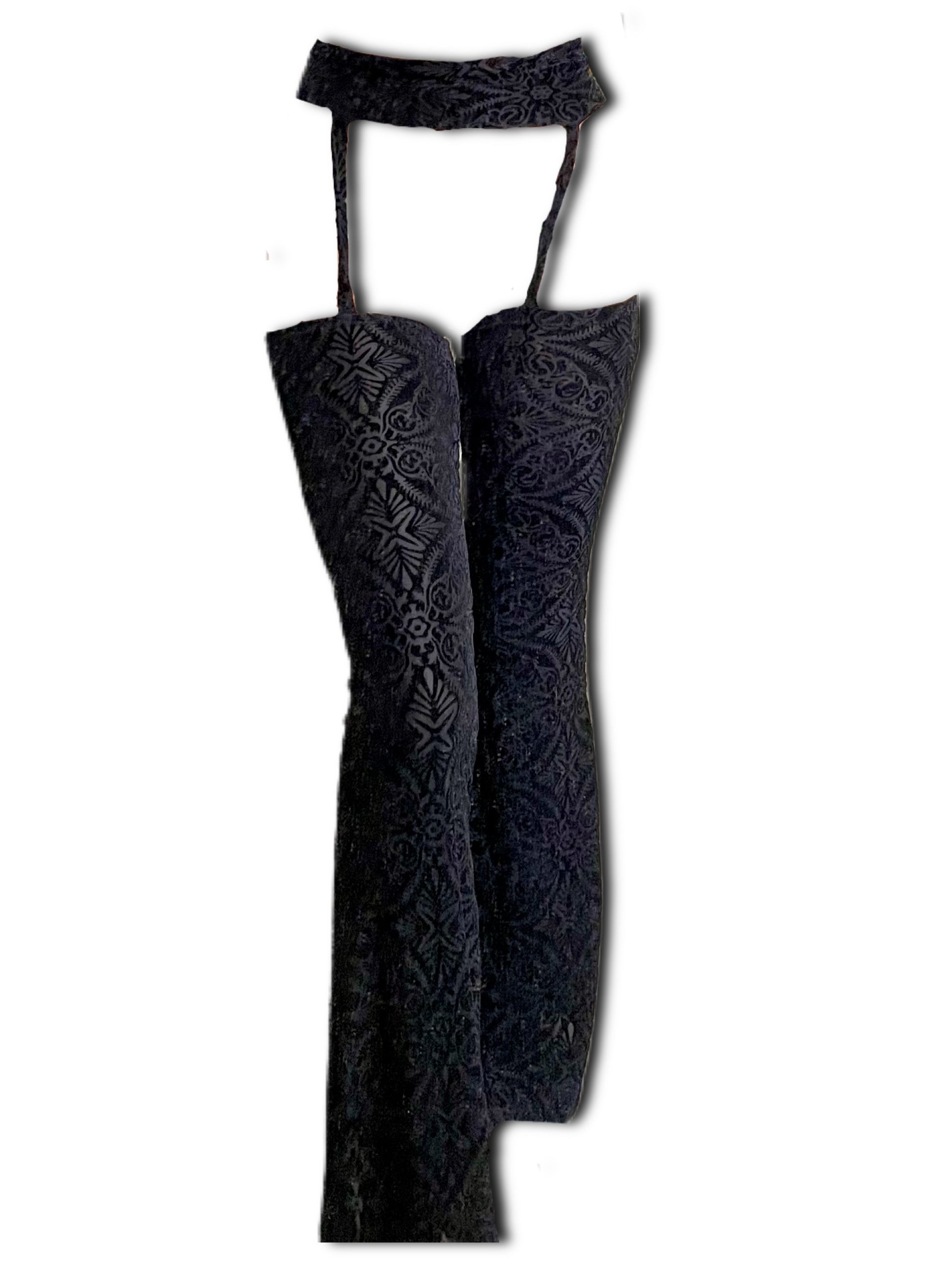 Burnout Velvet Chaps