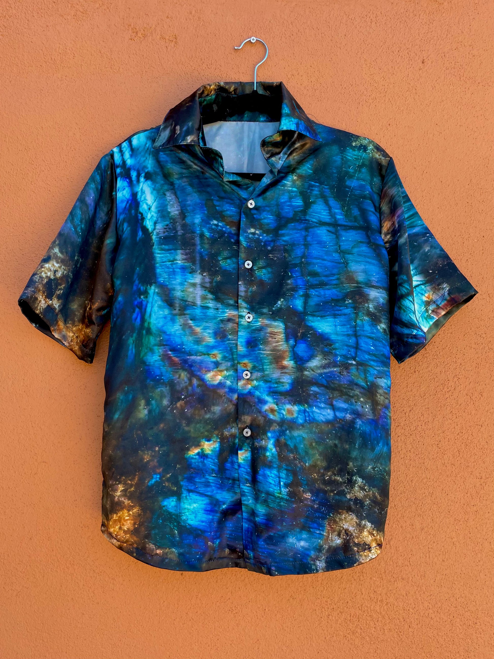 Labradorite Button Up