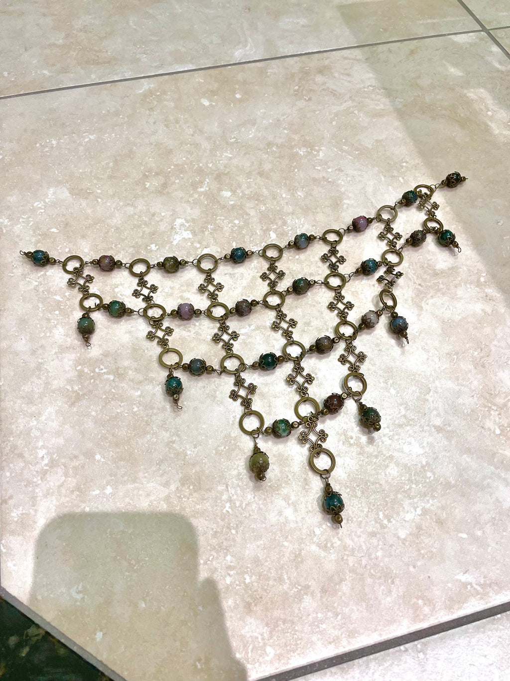 Jasper X Bronze Garter