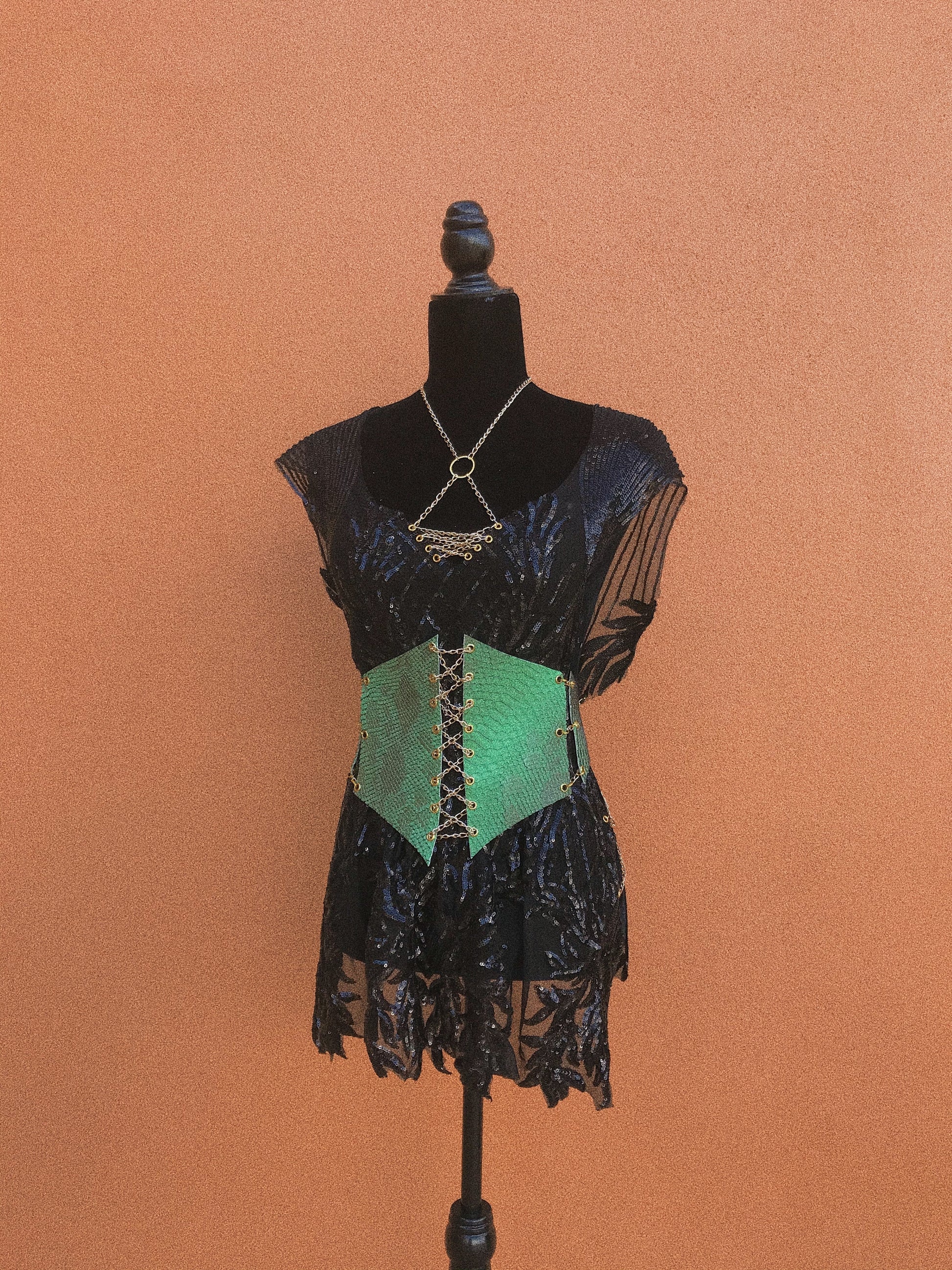 Nuit Noire Corset Set